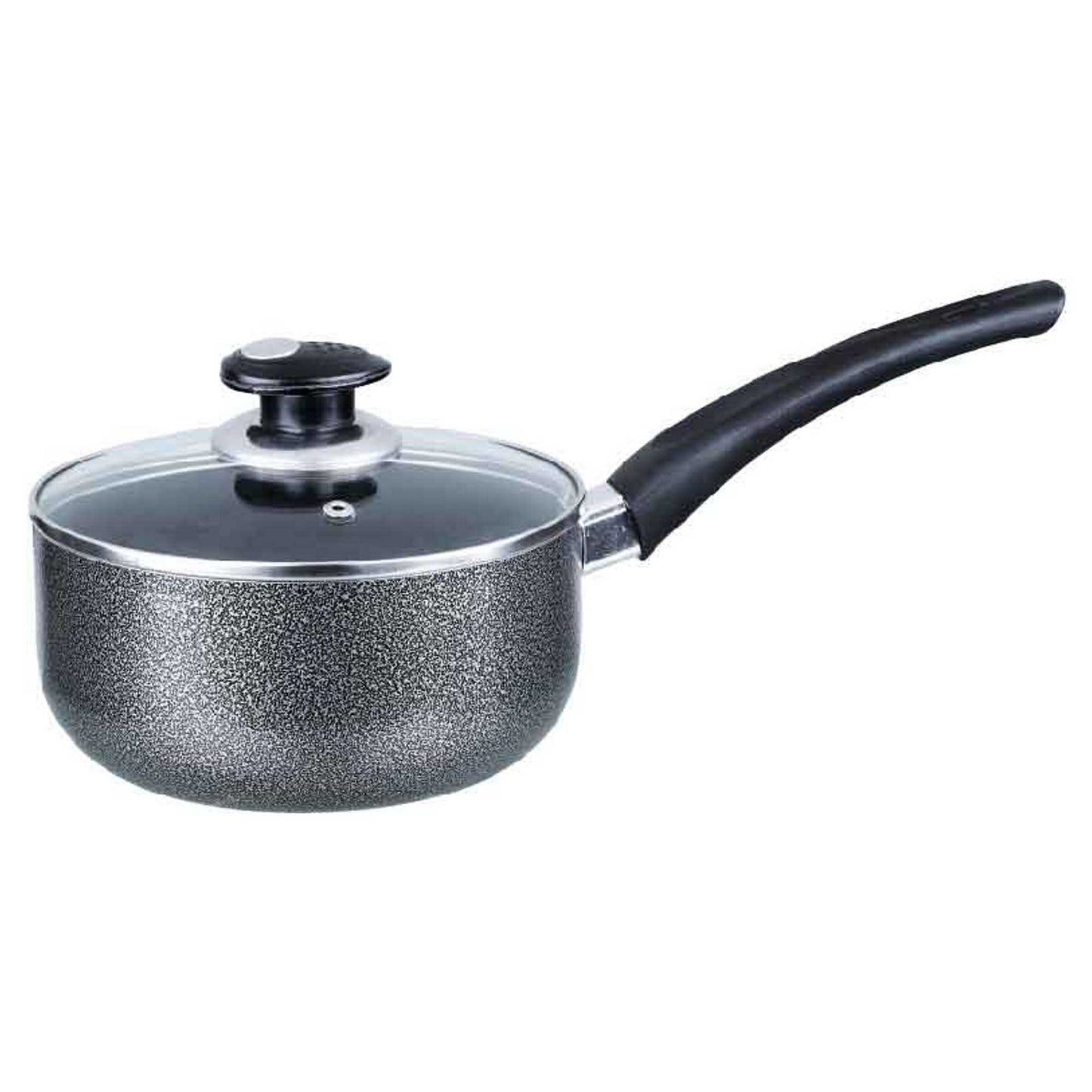 Brentwood Saucepan Aluminum Non-Stick 1.5 Qt-Gray