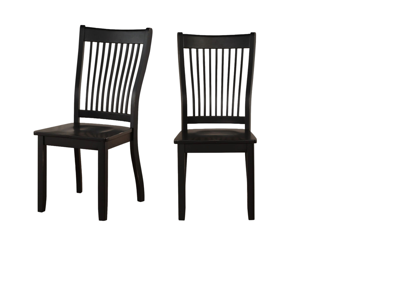 22 X 24 X 39 Black - Side Chair (Set-2)