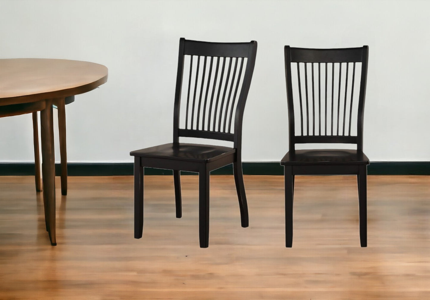 22 X 24 X 39 Black - Side Chair (Set-2)