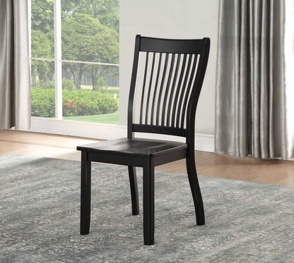 22 X 24 X 39 Black - Side Chair (Set-2)