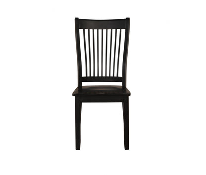 22 X 24 X 39 Black - Side Chair (Set-2)