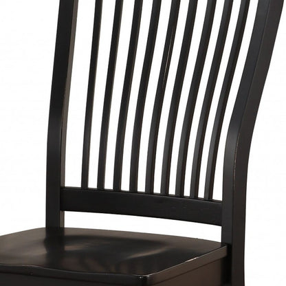 22 X 24 X 39 Black - Side Chair (Set-2)