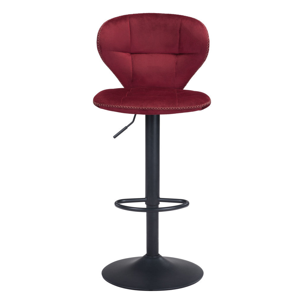 Salem Bar Chair Red