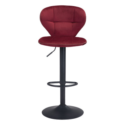 Salem Bar Chair Red