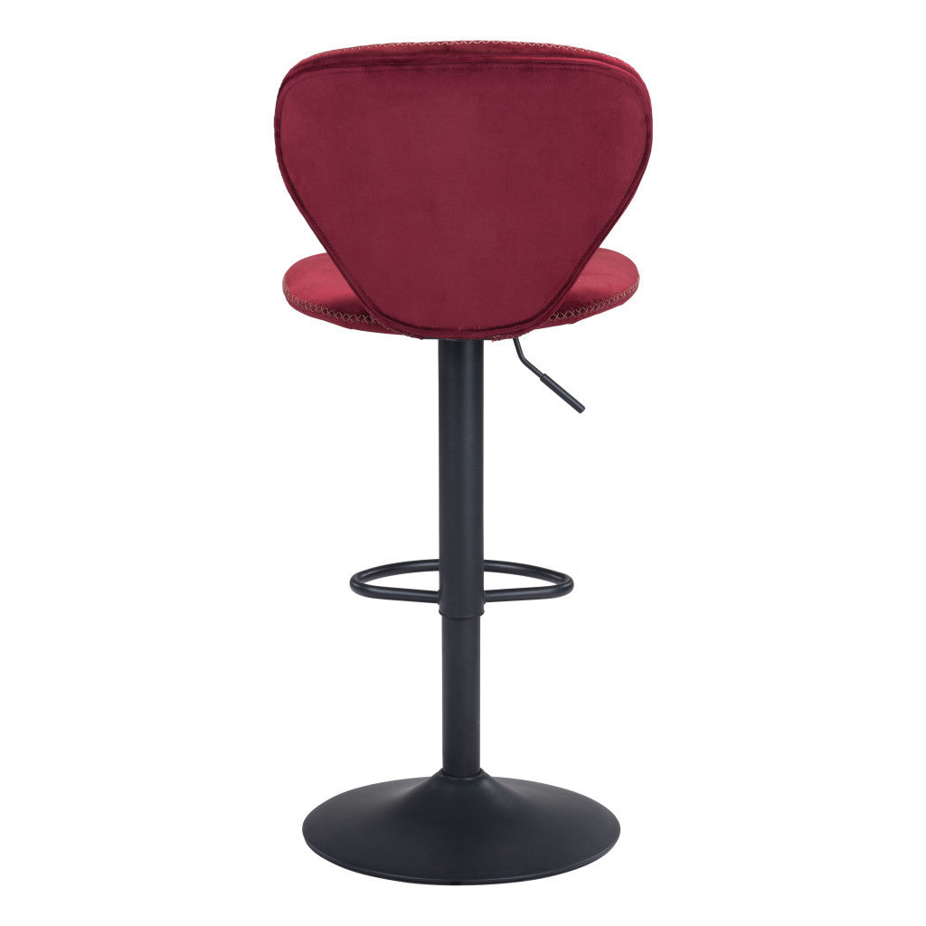 Salem Bar Chair Red