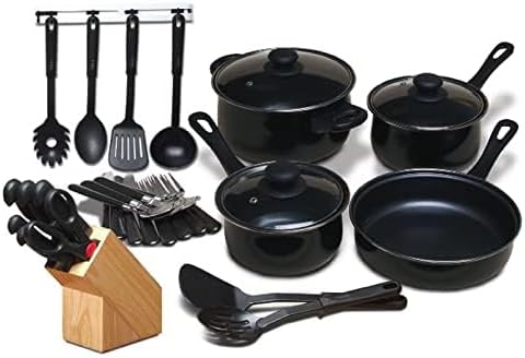 Gibson Home Total Kitchen 32 Piece Cookware Combo Set 64269.32