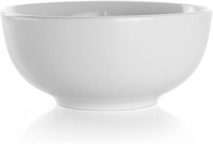 Elama Luna 18 Piece Porcelain Dinnerware Set in White EL-LUNA18