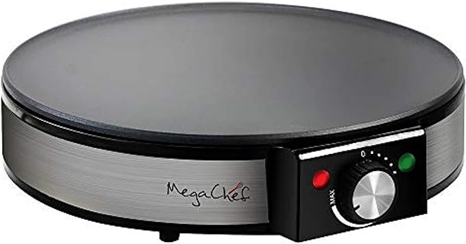 MegaChef Nonstick Crepe and Pancake Maker Breakfast Griddle MC-2900PM