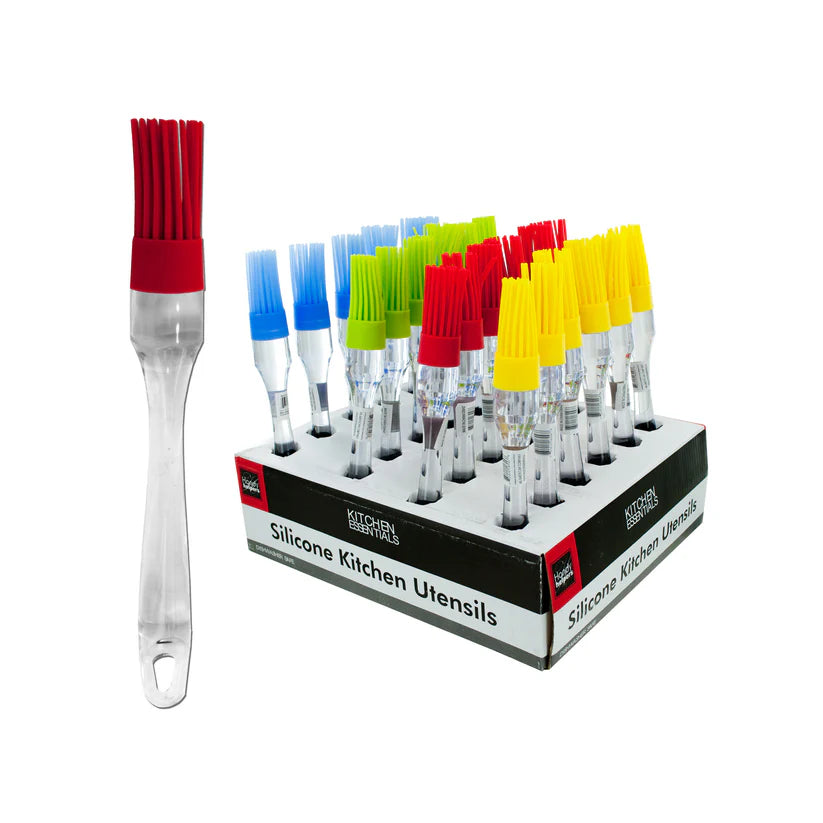 Case of 24 - Silicone Basting Brush Countertop Display