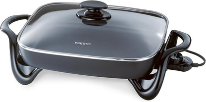 Presto 06852 16-Inch Electric Skillet with Glass Cover