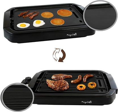 MegaChef Dual Surface Reversible Indoor Grill and Griddle MCG-107