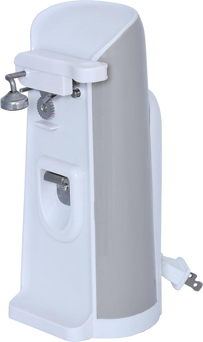 Brentwood Extra Tall Electric Can Opener in White