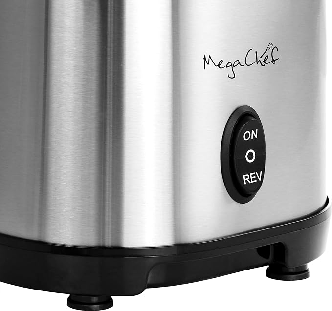 MegaChef Pro Stainless Steel Slow Juicer MCSJ-135L