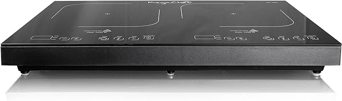 MegaChef 1400 Watt Dual Induction Cooktop MC-1900