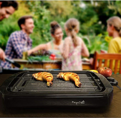 MegaChef Dual Surface Reversible Indoor Grill and Griddle MCG-107