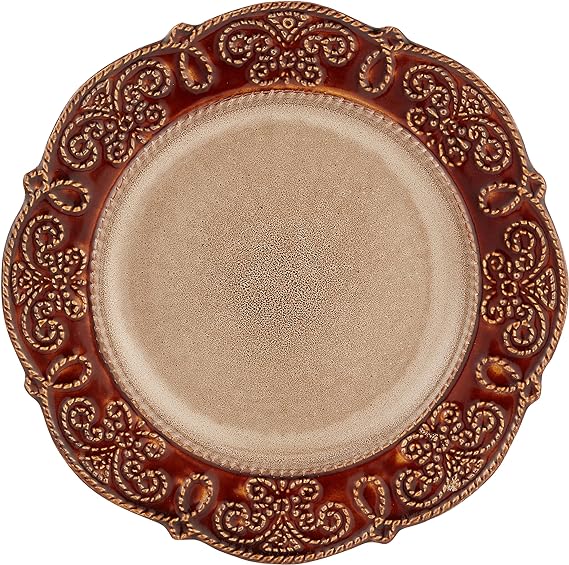 Elama’s Salia 16 Piece Stoneware Dinnerware Set EL-SALIA16