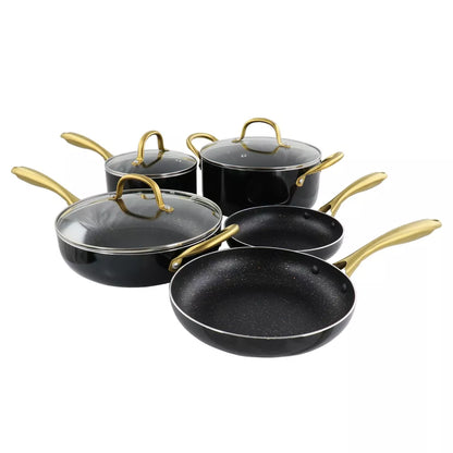 Gibson Home Ellsworth 12 Piece Aluminum Nonstick Cookware Set