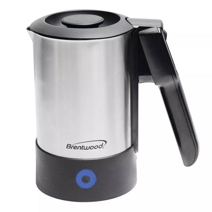 Brentwood 20 Ounce Stainless Steel Electric Travel Kettle