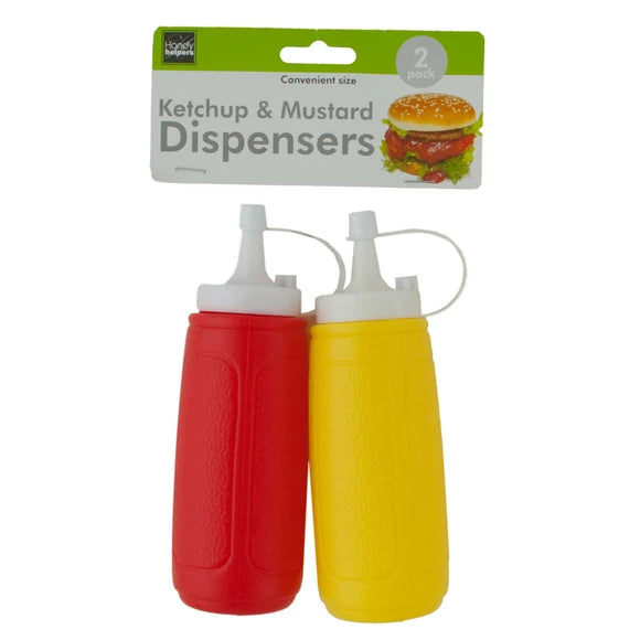 Case of 24 - Ketchup & Mustard Dispenser Set