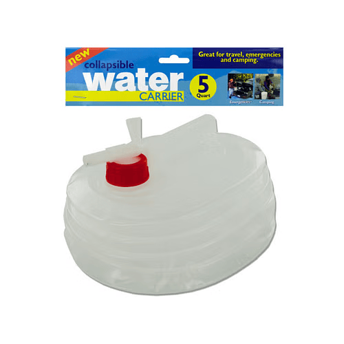 Case of 6 - 5 qt. Collapsible Water Carrier