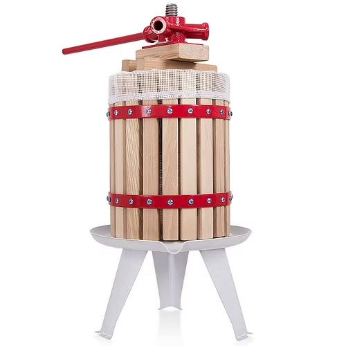 1.6 Gallon Fruit Wine Press Cider Juice Maker Tool - Color: Natural HW51296